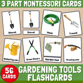 Gardening Tools Printable Flashcards | Gardening Tools Mon
