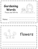 Gardening Trace & Write Book