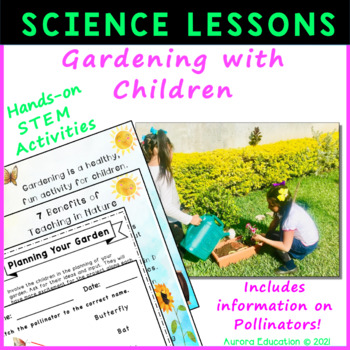 Preview of Hands-On Project-Based STEM Lessons Gardening with Children