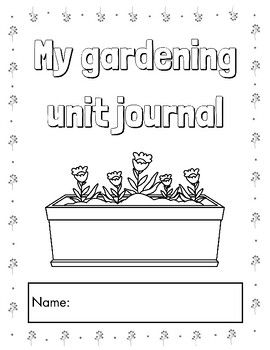 Preview of Gardening journal