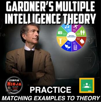 Preview of Gardner’s Theory of Multiple Intelligences Practice and Google Apps Version