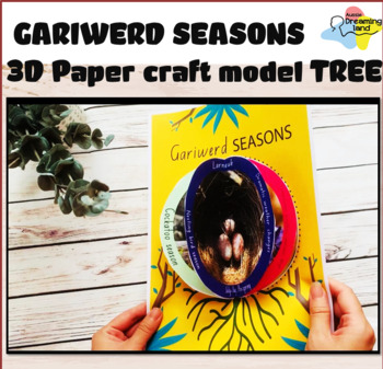 Preview of Gariwerd Season 3D Paper craft model TREE | Aboriginal seasons