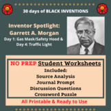 Garrett Morgan Full Lesson Printables (30 Days of Black In
