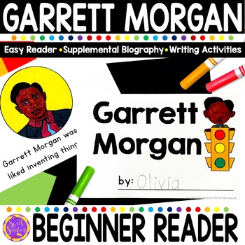 Preview of Garrett Morgan The Traffic Light Reading Passages Black History Month Biography