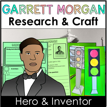 Preview of Garrett Morgan Craft Inventor Biography Research Black History Month