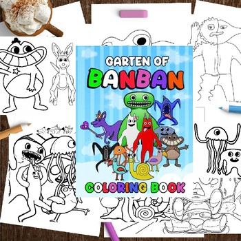 Printable Garten of Banban 3 Coloring Pages Free (New Update)
