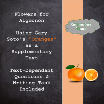 summary of oranges by gary soto