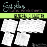 Gas Laws Labs and Worksheets