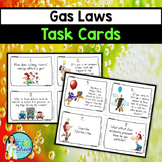 Gas Laws (Charles's & Boyle's) Task Cards - with or withou