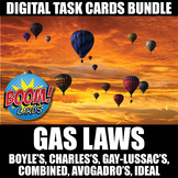 Gas Laws Boom Cards BUNDLE | Distance Learning | Self-Grading