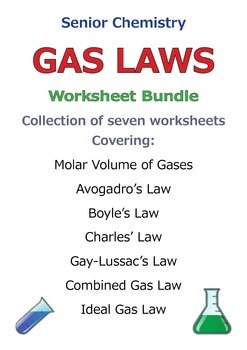 Preview of Gas Laws - Discount Bundle SAVE 40%