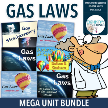 Preview of Gas Laws Mega Unit Bundle