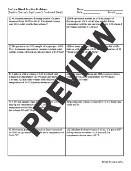 39 Mixed Gas Law Worksheet Answers - combining like terms worksheet