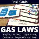 Gas Laws Task Cards Activity-Six Gas Laws