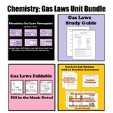 Gas Laws Unit Bundle (KMT, STP, Dalton's Law, Combined Gas