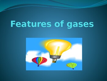 Preview of Gases Year 5 Lesson Plan Including Noble Gases