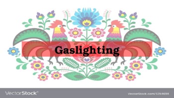Preview of Gaslighting - A Brief Overview (PowerPoint)