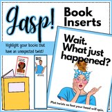 Gasp! Book Inserts Library and Classroom Display-Books Wit