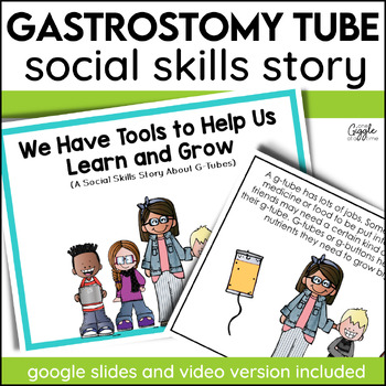 Preview of Social Stories Inclusion Acceptance Gastrostomy Tube G Tube School Nurse 