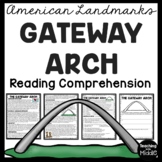 St. Louis Gateway Arch Reading Comprehension Worksheet Ame