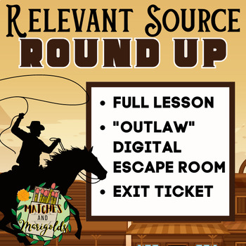 Preview of Gather Relevant Sources Round-Up: Research-Skill Escape Room Test Prep