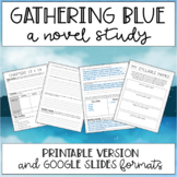 Gathering Blue (Novel Study) w/ DIGITAL STUDENT WORKBOOK