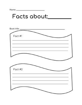 Preview of Gathering Facts Worksheet