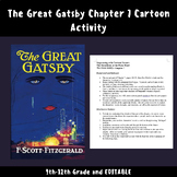 The Great Gatsby Chapter 7 Cartoon Activity