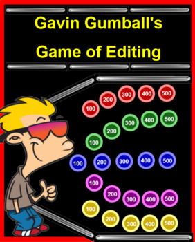 Preview of Gavin Gumball's Game of Editing SMARTBOARD