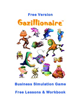 Preview of Gazillionaire - Learning Economics Financial Literacy Accounting Math Finance