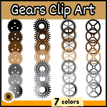 Preview of Gears Clip Art