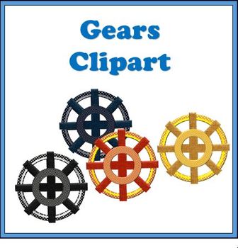 Preview of Gears Clipart