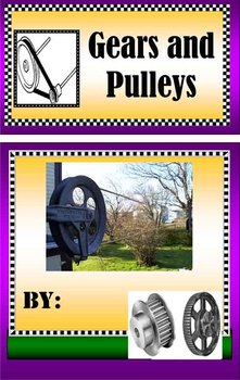 Preview of Gears and Pulleys  Simple Machines Mini Booklet PDF File