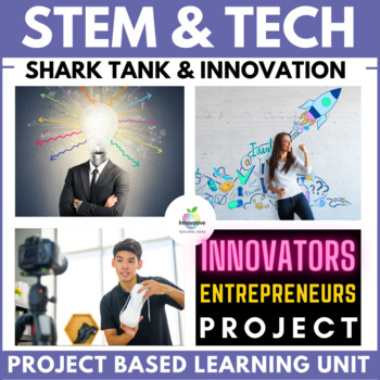 Preview of STEM Technology Entrepreneurs Unit | Project based Learning | Future Jobs