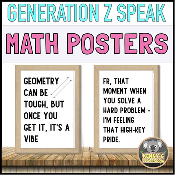 How to Speak Gen Z: the alphabet of Generation Z on flip cards