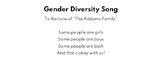 Gender Diversity Song