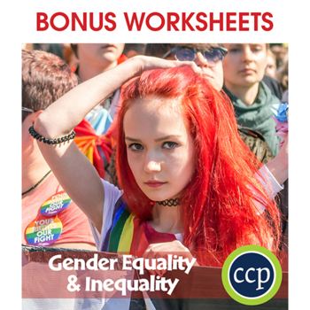 Preview of Gender Equality & Inequality - Canadian Content Gr. 6-Adult - BONUS WORKSHEETS