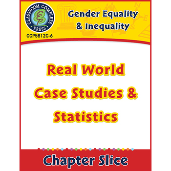 Preview of Gender Equality & Inequality: Real World Case Studies & Statistics - Canadian