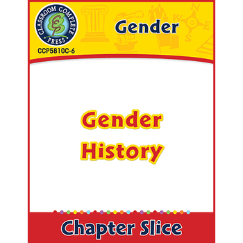 Preview of Gender: Gender History - Canadian Content Gr. 6-Adult