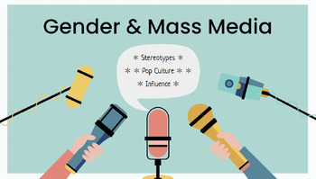 Preview of Gender + Media (PPT)
