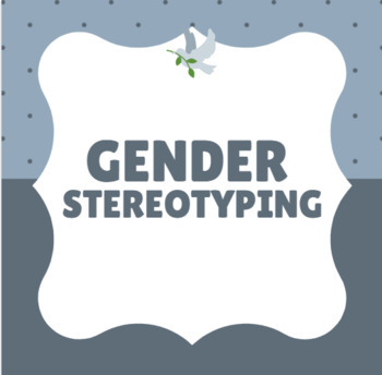 Preview of Gender Stereotype reflection