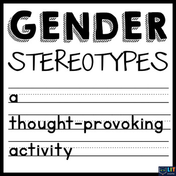 Preview of Gender Stereotypes Activity