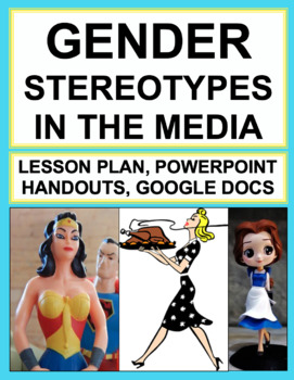 Preview of Gender Stereotypes in the Media | Printable & Digital
