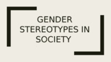 Gender stereotypes in society