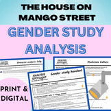 Gender study: The House on Mango Street Unit- activities, essay