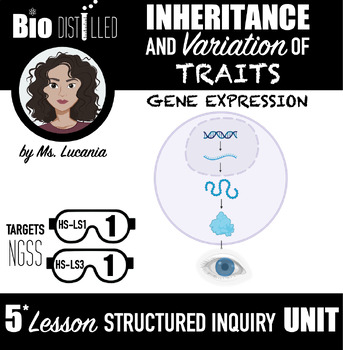 Preview of Gene Expression (Transcription & Translation) Structured Inquiry NGSS Unit