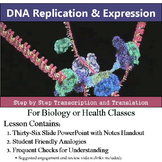 Protein Synthesis - Gene Expression, Transcription, & Translation