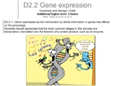 Gene expression kit for IB DP biology D2.2. Presentation a