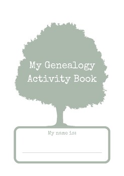 Preview of Genealogy / Family History Activity Book