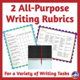 General All-Purpose Rubrics to Assess Student Writing Tasks